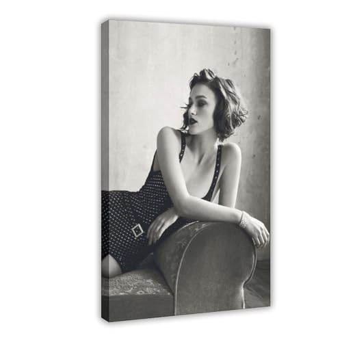 ZAQMKOL Poster "Schauspieler Keira Knightley" (17) auf Leinwand, Schlafzimmer, Dekoration, Landschaft, Büro, Raumdekoration, Geschenk, 20 x 30 cm von ZAQMKOL