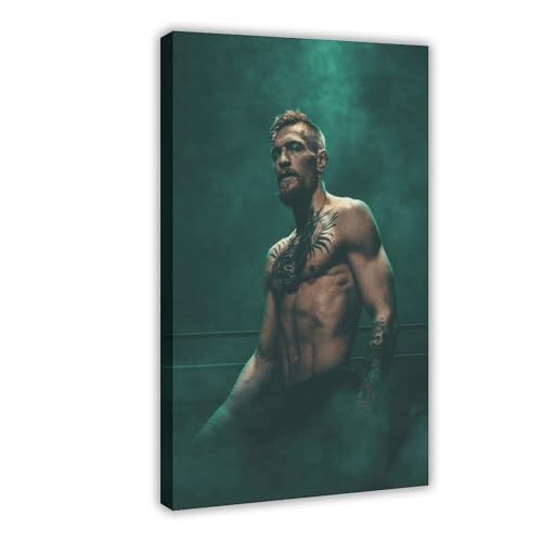 ZAQMKOL Poster auf Leinwand, Motiv: Boxer Conor McGregor, Schlafzimmer, Dekoration, Landschaft, Büro, Raumdekoration, Geschenk, 30 x 45 cm ZAQMKOL Poster auf Leinwand, Motiv: Boxer Conor McGregor, Schlafzimmer, Dekoration, Landschaft, Büro, Raumdekoration, Geschenk, 30 x 45 cm von ZAQMKOL