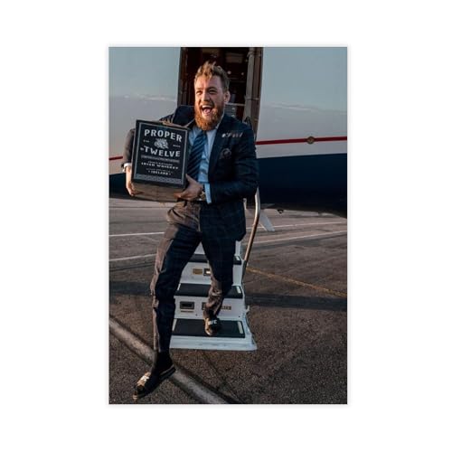 ZAQMKOL Poster auf Leinwand, Motiv: Boxer Conor McGregor, Schlafzimmer, Landschaft, Büro, Raumdekoration, Geschenk, 20 x 30 cm, 12 Stück ZAQMKOL Poster auf Leinwand, Motiv: Boxer Conor McGregor, Schlafzimmer, Landschaft, Büro, Raumdekoration, Geschenk, 20 x 30 cm, 12 Stück von ZAQMKOL
