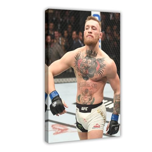 ZAQMKOL Poster auf Leinwand, Motiv: Boxer Conor McGregor, Schlafzimmer, Landschaft, Büro, Raumdekoration, Geschenk, 40 x 60 cm, 28 Stück ZAQMKOL Poster auf Leinwand, Motiv: Boxer Conor McGregor, Schlafzimmer, Landschaft, Büro, Raumdekoration, Geschenk, 40 x 60 cm, 28 Stück von ZAQMKOL