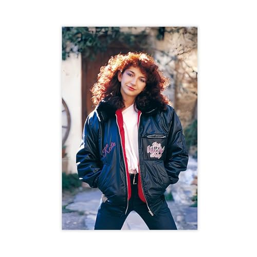 ZAQMKOL Poster mit Sängerin Kate Bush (8), Leinwand-Poster, Schlafzimmerdekoration, Landschaft, Büro, Raumdekoration, Geschenk, 30 x 45 cm von ZAQMKOL