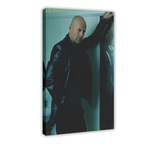 ZAQMKOL Poster mit Schauspieler Bruce Willis (1), Leinwand-Poster, Schlafzimmerdekoration, Landschaft, Büro, Raumdekoration, Geschenk, 30 x 45 cm von ZAQMKOL