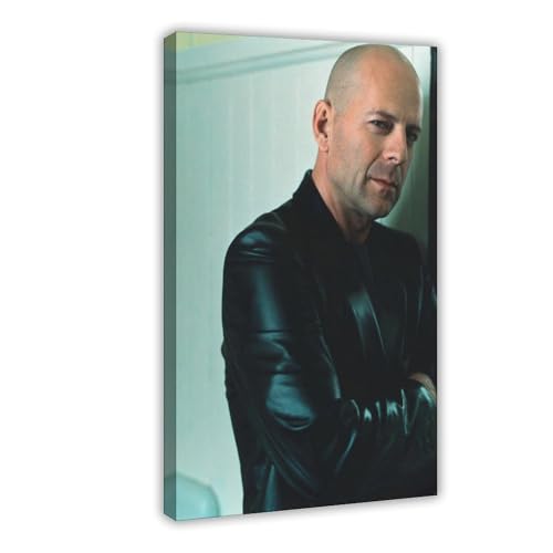 ZAQMKOL Poster mit Schauspieler Bruce Willis (13), Leinwand-Poster, Schlafzimmerdekoration, Landschaft, Büro, Raumdekoration, Geschenk, 30 x 45 cm von ZAQMKOL