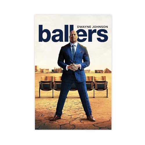 ZAQMKOL Poster mit Schauspieler Dwayne Johnson (18), Leinwand-Poster, Schlafzimmerdekoration, Landschaft, Büro, Raumdekoration, Geschenk, 60 x 90 cm von ZAQMKOL