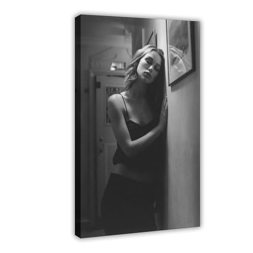 ZAQMKOL Poster mit Schauspieler-Keira Knightley (13) auf Leinwand, Wandkunst, Dekordruck, Bild Gemälde für Wohnzimmer, Schlafzimmer, Dekoration, 20 x 30 cm von ZAQMKOL
