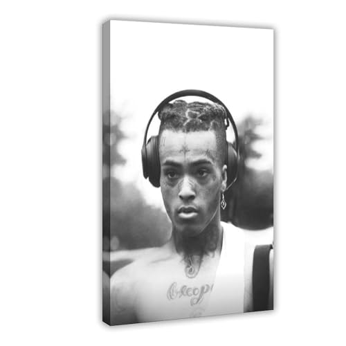ZAQMKOL Rapper XXXtentacion Poster (13) Leinwandposter Schlafzimmer Dekor Landschaft Büro Zimmer Dekor Geschenk 30 x 45 cm von ZAQMKOL