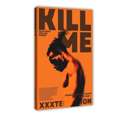 ZAQMKOL Rapper XXXtentacion Poster (3) Leinwandposter Wandkunst Dekor Druck Gemälde für Wohnzimmer Schlafzimmer Dekoration 30 x 45 cm von ZAQMKOL