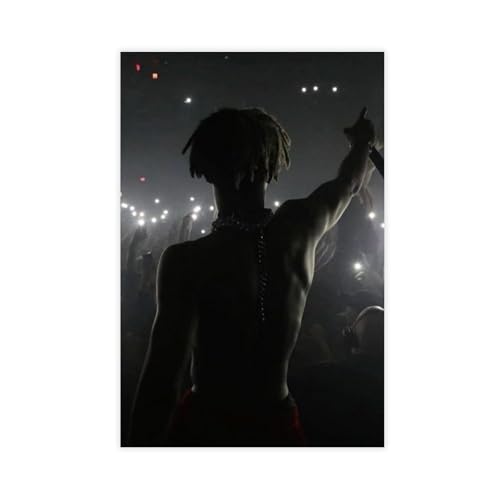 ZAQMKOL Rapper XXXtentacion Poster (8) Leinwandposter Wandkunst Dekor Druck Gemälde für Wohnzimmer Schlafzimmer Dekoration 40 x 60 cm von ZAQMKOL