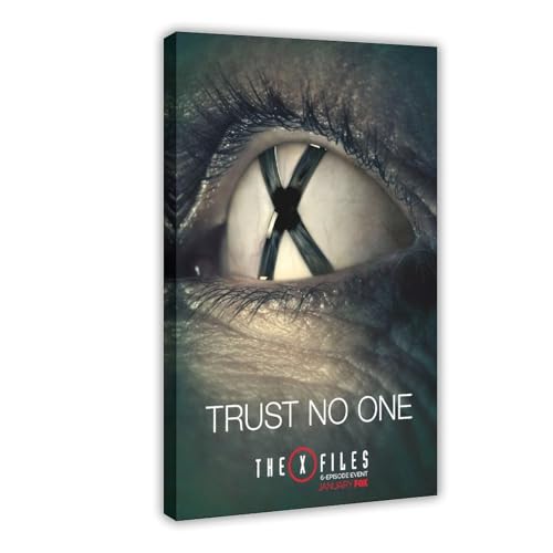 ZAQMKOL The X Files TV-Serie-Poster (18) Leinwand-Poster, Schlafzimmerdekoration, Landschaft, Büro, Raumdekoration, Geschenk, 50 x 75 cm von ZAQMKOL