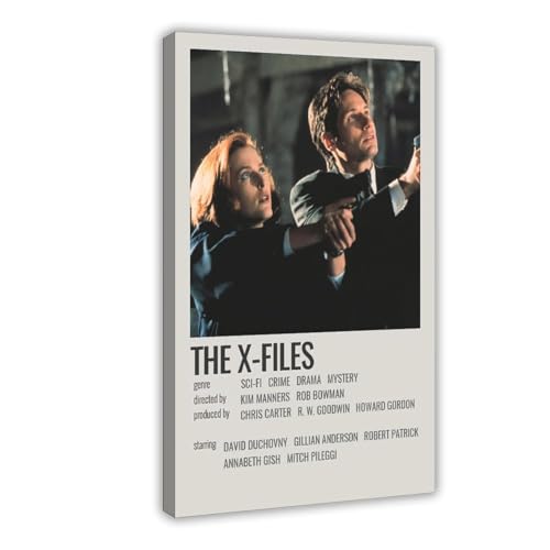 ZAQMKOL The X Files TV-Serie-Poster (20) Leinwand-Poster, Schlafzimmerdekoration, Landschaft, Büro, Raumdekoration, Geschenk, 30 x 45 cm von ZAQMKOL