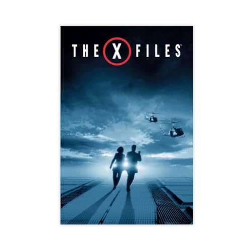 ZAQMKOL The X Files TV-Serie-Poster (21) Leinwand-Poster, Schlafzimmerdekoration, Landschaft, Büro, Raumdekoration, Geschenk, 40 x 60 cm von ZAQMKOL