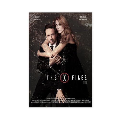 ZAQMKOL The X Files TV-Serie-Poster (22) Leinwand-Poster, Wandkunst, Dekordruck, Bild Gemälde für Wohnzimmer, Schlafzimmer, Dekoration, 20 x 30 cm von ZAQMKOL