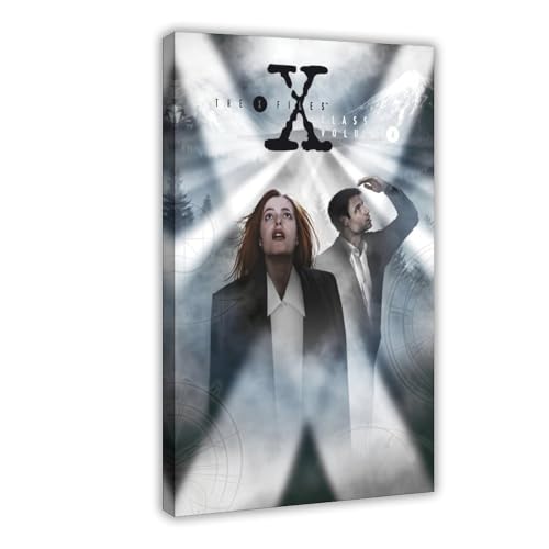 ZAQMKOL The X Files TV-Serie-Poster (26) Leinwand-Poster, Schlafzimmerdekoration, Landschaft, Büro, Raumdekoration, Geschenk, 20 x 30 cm von ZAQMKOL