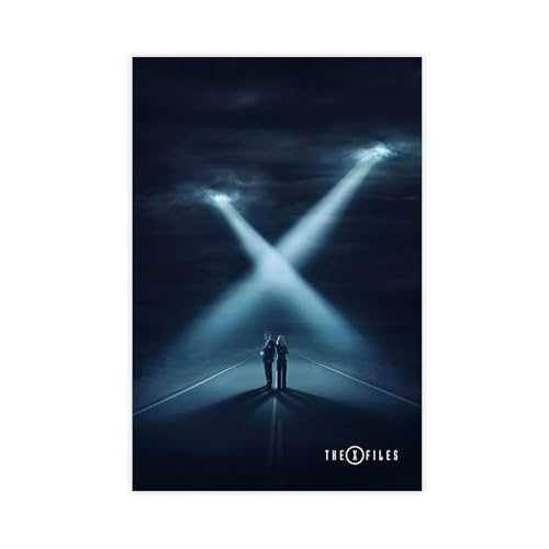 ZAQMKOL The X Files TV-Serie-Poster (29) Leinwand-Poster, Wandkunst, Dekordruck, Bild Gemälde für Wohnzimmer, Schlafzimmer, Dekoration, 20 x 30 cm von ZAQMKOL