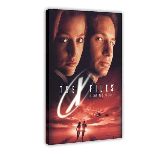 ZAQMKOL The X Files TV-Serie-Poster (3) Leinwand-Poster, Schlafzimmerdekoration, Landschaft, Büro, Raumdekoration, Geschenk, 20 x 30 cm von ZAQMKOL