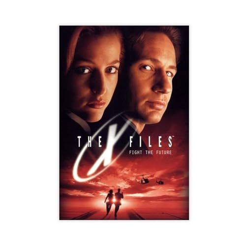 ZAQMKOL The X Files TV-Serie-Poster (3) Leinwand-Poster, Wandkunst, Dekordruck, Bild Gemälde für Wohnzimmer, Schlafzimmer, Dekoration, 40 x 60 cm von ZAQMKOL