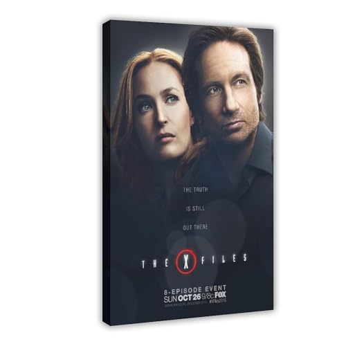 ZAQMKOL The X Files TV-Serie-Poster (7) Leinwand-Poster, Wandkunst, Dekordruck, Bild Gemälde für Wohnzimmer, Schlafzimmer, Dekoration, 30 x 45 cm von ZAQMKOL