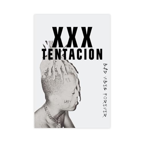 ZAQMKOL XXXtentacion "Bad Vibes Forever"-Album-Poster, Leinwand-Poster, Schlafzimmer, Dekoration, Landschaft, Büro, Raumdekoration, Geschenk, 30 x 45 cm ZAQMKOL XXXtentacion "Bad Vibes Forever"-Album-Poster, Leinwand-Poster, Schlafzimmer, Dekoration, Landschaft, Büro, Raumdekoration, Geschenk, 30 x 45 cm von ZAQMKOL