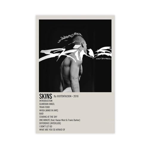 ZAQMKOL XXXtentacion Poster auf Leinwand, Poster, Schlafzimmer, Dekoration, Landschaft, Büro, Raumdekoration, Geschenk, 40 x 60 cm ZAQMKOL XXXtentacion Poster auf Leinwand, Poster, Schlafzimmer, Dekoration, Landschaft, Büro, Raumdekoration, Geschenk, 40 x 60 cm von ZAQMKOL
