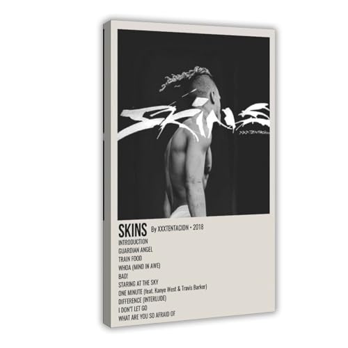 ZAQMKOL XXXtentacion Poster auf Leinwand, Poster, Wandkunst, Dekordruck, Bild Gemälde für Wohnzimmer, Schlafzimmer, Dekoration, 40 x 60 cm ZAQMKOL XXXtentacion Poster auf Leinwand, Poster, Wandkunst, Dekordruck, Bild Gemälde für Wohnzimmer, Schlafzimmer, Dekoration, 40 x 60 cm von ZAQMKOL