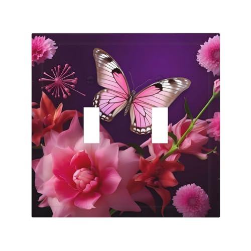 Blume, langlebige und stilvolle Wandplatte, vollflächiger Druck, PC-Material, hitze- und lichtbeständig, einfach zu installieren Blume, langlebige und stilvolle Wandplatte, vollflächiger Druck, PC-Material, hitze- und lichtbeständig, einfach zu installieren von ZAQXSWCDEV