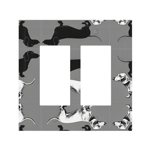 Langlebige und stilvolle Wandplatte für Dackel, vollflächiger Druck, PC-Material, hitze- und lichtbeständig, einfach zu installieren Langlebige und stilvolle Wandplatte für Dackel, vollflächiger Druck, PC-Material, hitze- und lichtbeständig, einfach zu installieren von ZAQXSWCDEV