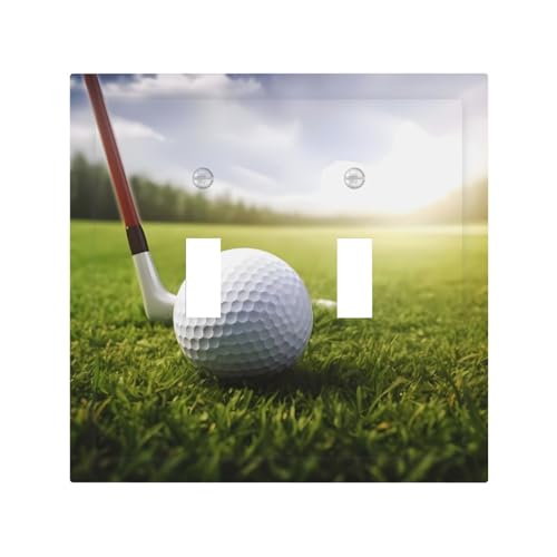 Langlebige und stilvolle Wandplatte für Golfball, vollflächiger Druck, PC-Material, hitze- und lichtbeständig, einfach zu installieren Langlebige und stilvolle Wandplatte für Golfball, vollflächiger Druck, PC-Material, hitze- und lichtbeständig, einfach zu installieren von ZAQXSWCDEV