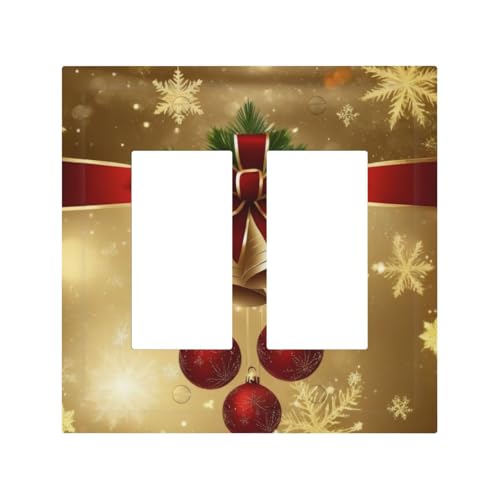 Langlebige und stilvolle Wandplatte mit Aufschrift "Merry Christmas", vollflächiger Druck, PC-Material, hitze- und lichtbeständig, einfach zu installieren Langlebige und stilvolle Wandplatte mit Aufschrift "Merry Christmas", vollflächiger Druck, PC-Material, hitze- und lichtbeständig, einfach zu installieren von ZAQXSWCDEV