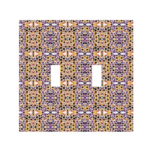 Moderne Retro-Wandplatte aus der Mitte des Jahrhunderts mit Tropfenformen, langlebige und stilvolle Wandplatte, vollflächiger Druck, PC-Material, hitze- und lichtbeständig, einfach zu installieren von ZAQXSWCDEV