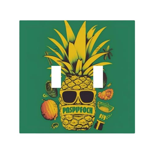 Psych Ananas-Zitat, langlebige und stilvolle Wandplatte, vollflächiger Druck, PC-Material, hitze- und lichtbeständig, einfach zu installieren Psych Ananas-Zitat, langlebige und stilvolle Wandplatte, vollflächiger Druck, PC-Material, hitze- und lichtbeständig, einfach zu installieren von ZAQXSWCDEV