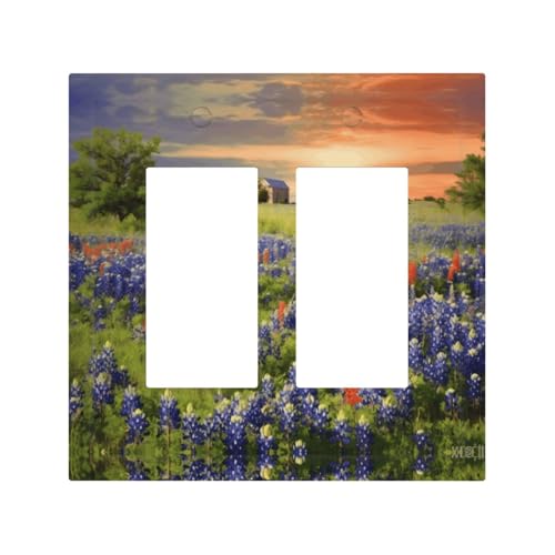 Texas Bluebonnets Landschaft, langlebige und stilvolle Wandplatte, vollflächiger Druck, PC-Material, hitze- und lichtbeständig, einfach zu installieren Texas Bluebonnets Landschaft, langlebige und stilvolle Wandplatte, vollflächiger Druck, PC-Material, hitze- und lichtbeständig, einfach zu installieren von ZAQXSWCDEV