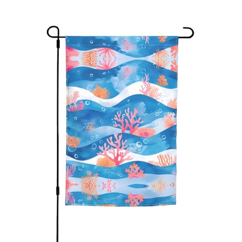 The Underwater World Gartenflagge 30,5 x 45,7 cm – lebendige doppelseitig bedruckte dekorative Flagge für Hof, Garten, Terrasse und Balkon – langlebige, wetterfeste Outdoor-Flagge The Underwater World Gartenflagge 30,5 x 45,7 cm – lebendige doppelseitig bedruckte dekorative Flagge für Hof, Garten, Terrasse und Balkon – langlebige, wetterfeste Outdoor-Flagge von ZAQXSWCDEV