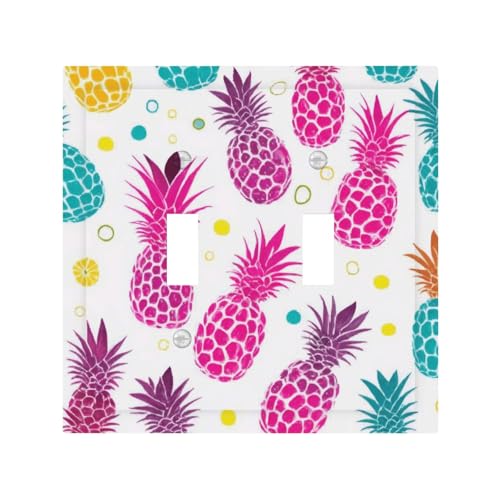 Tropische Ananas, langlebige und stilvolle Wandplatte, vollflächiger Druck, PC-Material, hitze- und lichtbeständig, einfach zu installieren Tropische Ananas, langlebige und stilvolle Wandplatte, vollflächiger Druck, PC-Material, hitze- und lichtbeständig, einfach zu installieren von ZAQXSWCDEV