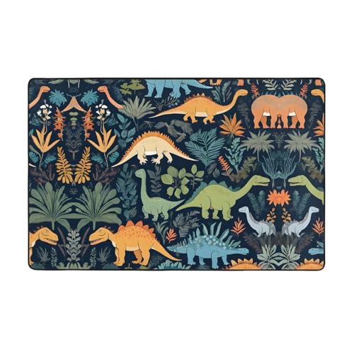ZAQXSWCDEV Niedlicher, luxuriöser Teppich, 152,4 x 99,1 cm, einseitiger Druck, weicher Flanellstoff, hochdichter Memory-Schaum, rutschfeste und langlebige Unterseite von ZAQXSWCDEV