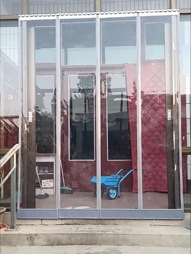 Streifenvorhang pvc lamellenvorhang Magnetverschluss Für Außentüren Von Terrassen Und Verandas, Transparenter Streifenvorhang Aus Kunststoff Für Tierhäuser, Gewerbliche Eingänge Und Restauranttüren(13 Streifenvorhang pvc lamellenvorhang Magnetverschluss Für Außentüren Von Terrassen Und Verandas, Transparenter Streifenvorhang Aus Kunststoff Für Tierhäuser, Gewerbliche Eingänge Und Restauranttüren(13 von ZAQYCM