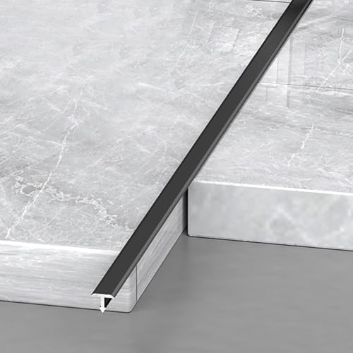 Übergangsleiste Übergangsprofil Extra Schmale Flache Bodenübergangsleiste 1.3m 2er-Pack. T Form Bodenfugenleiste Für Türschwellen/ Vinyl Böden/ Fliesen, Nahtverbindungsleiste Aus Aluminium(Black,W 1/4 Übergangsleiste Übergangsprofil Extra Schmale Flache Bodenübergangsleiste 1.3m 2er-Pack. T Form Bodenfugenleiste Für Türschwellen/ Vinyl Böden/ Fliesen, Nahtverbindungsleiste Aus Aluminium(Black,W 1/4 von ZAQYCM