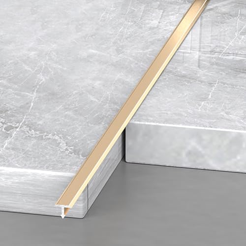 Übergangsleiste Übergangsprofil Extra Schmale Flache Bodenübergangsleiste 1.3m 2er-Pack. T Form Bodenfugenleiste Für Türschwellen/ Vinyl Böden/ Fliesen, Nahtverbindungsleiste Aus Aluminium(Gold,W 1/4 Übergangsleiste Übergangsprofil Extra Schmale Flache Bodenübergangsleiste 1.3m 2er-Pack. T Form Bodenfugenleiste Für Türschwellen/ Vinyl Böden/ Fliesen, Nahtverbindungsleiste Aus Aluminium(Gold,W 1/4 von ZAQYCM