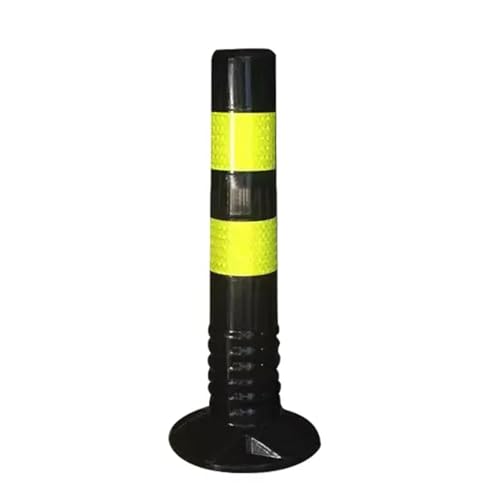 Verkehrskegel Leitkegel Absperrpfosten Schwarz Gelb Reflektierende Straßenleitkegel Für Parkplätze, 45 75 CM Industrieller Flexibler Leitpfosten Für Auffahrt, Bau & Autobahn Mit Schraubensätzen(1 Pack Verkehrskegel Leitkegel Absperrpfosten Schwarz Gelb Reflektierende Straßenleitkegel Für Parkplätze, 45 75 CM Industrieller Flexibler Leitpfosten Für Auffahrt, Bau & Autobahn Mit Schraubensätzen(1 Pack von ZAQYCM