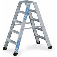 [NEUWERTIG] B-Ware Zarges Lm Stehleiter Klappleiter Seventec 2x5 Stufen Aluminium Silber von ZARGES