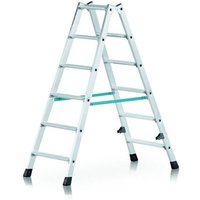 Nova b Stufen Stehleiter, beidseitig begehbar Zarges 42467 Arbeitshöhe: ca. 3,00 von ZARGES