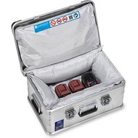 ZARGES Akku-Aufbewahrungsbox silber 60,0 x 40,0 x 24,0 cm von ZARGES