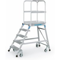 ZARGES Podesttreppe einseitig 5 Stufen ZARGES Podesttreppe einseitig 5 Stufen von ZARGES