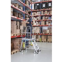 ZARGES Podesttreppe einseitig Gitter ZARGES Podesttreppe einseitig Gitter von ZARGES