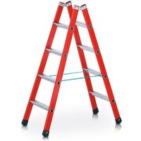 Zarges Breitsprossen-Stehleiter in GFK-Mischbauweise EFAmix B 2x4 Sprossen von ZARGES