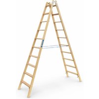 ZARGES Crestastep B - Holz-Stufenleiter 2 x 10 Stufen ZARGES Crestastep B - Holz-Stufenleiter 2 x 10 Stufen von ZARGES