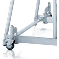 Zarges Federbremsrollenset (4 Stück) zu Montagetritt Z600 von ZARGES