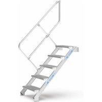 ZARGES LM-Treppe 45° 17 Stufen, 1000 mm breit, Höhe 3.65 m von ZARGES