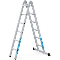 Zarges Mehrzweck-Klappleiter Combimaster X 2-teilig 2x6 Sprossen Zarges Mehrzweck-Klappleiter Combimaster X 2-teilig 2x6 Sprossen von ZARGES