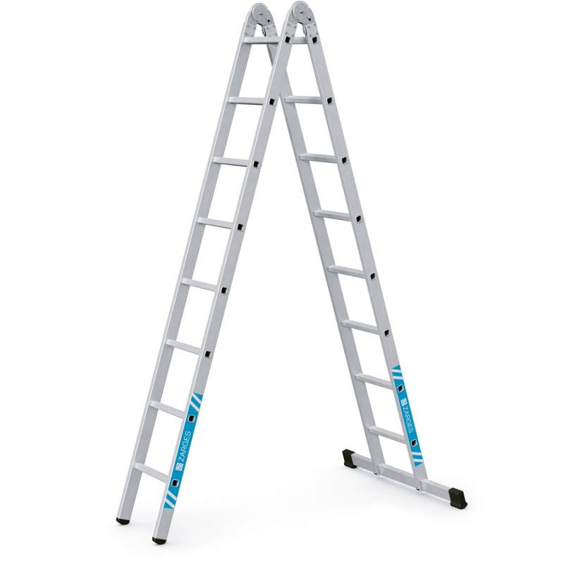 Zarges Mehrzweck-Klappleiter Combimaster X 2-teilig 2x8 Sprossen von ZARGES