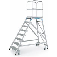 ZARGES Podesttreppe einseitig 8 Stufen ZARGES Podesttreppe einseitig 8 Stufen von ZARGES